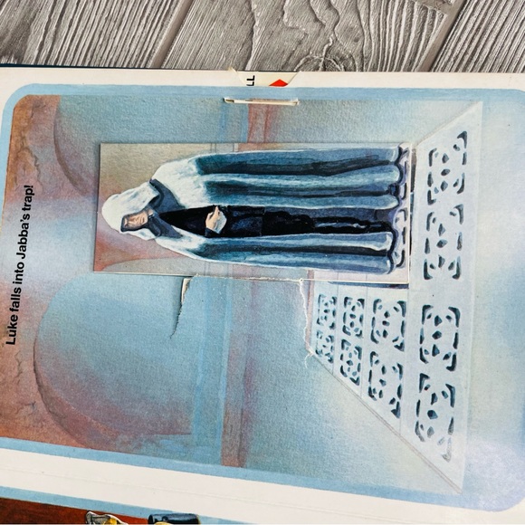 STAR WARS Return of the Jedi Pop-Up 1983 Children's Hardcover SciFi Classic Book - Picture 10 of 13